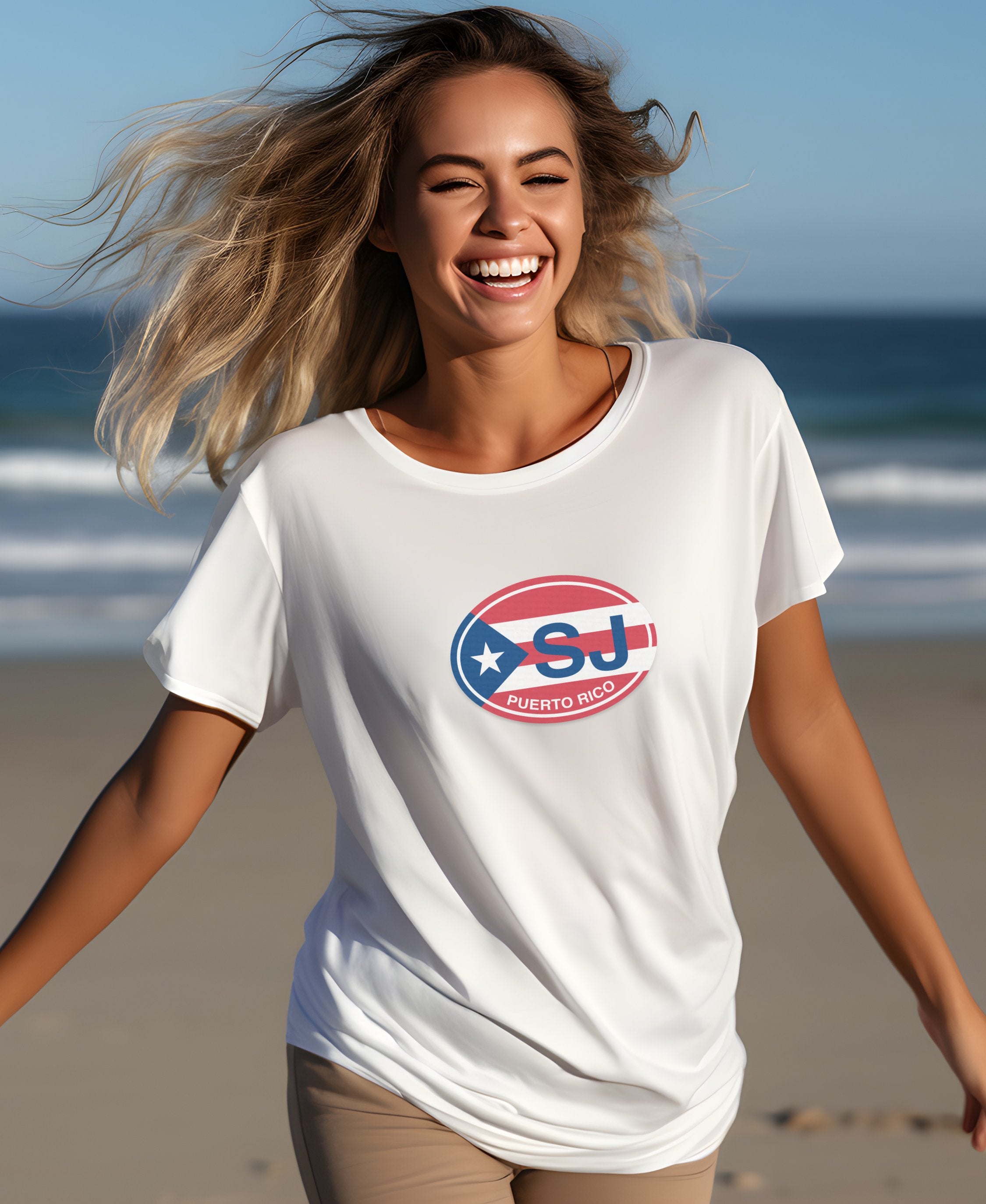 San Juan history, street music, La Casita Fest womens t-shirt