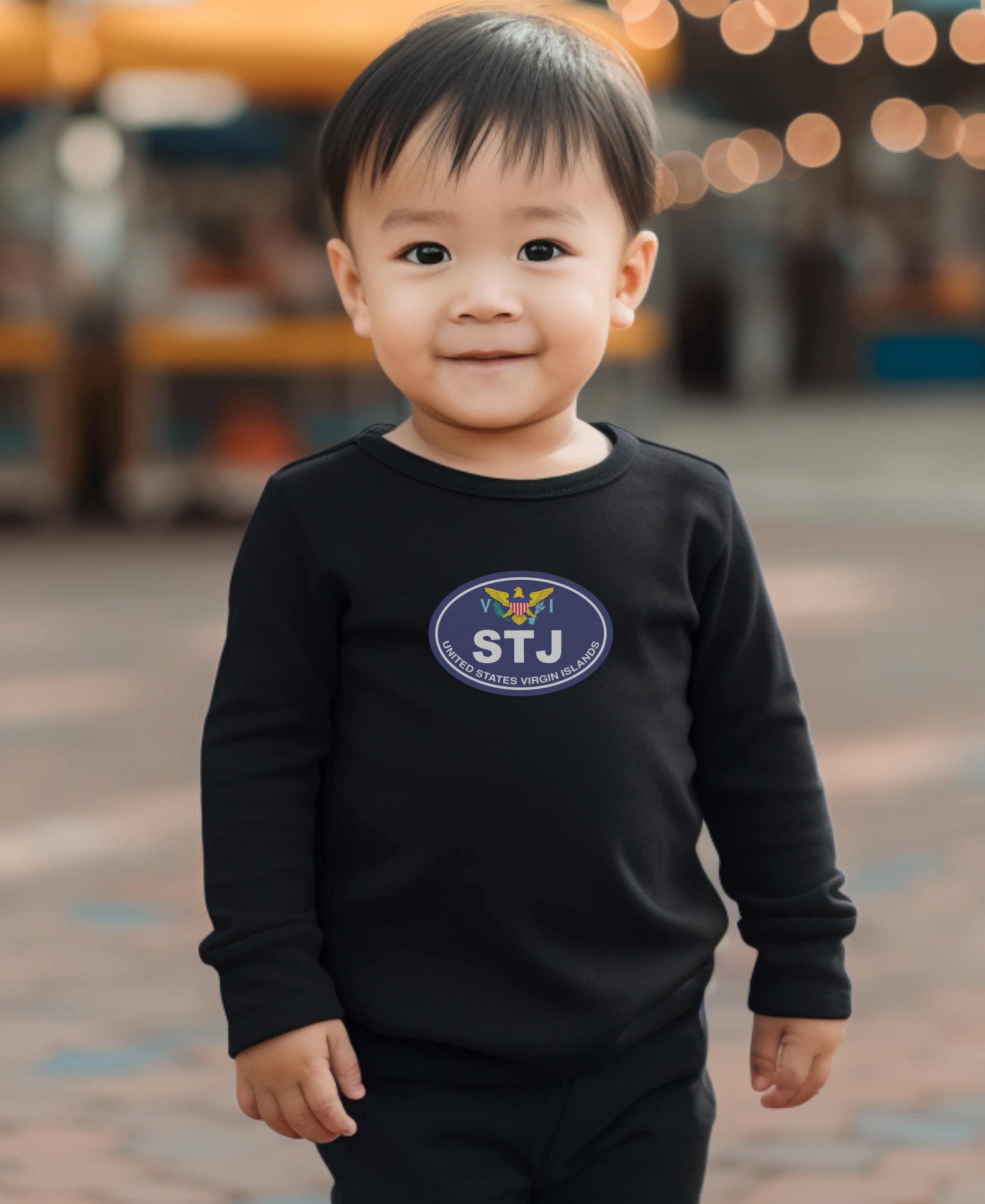 St John hiking family trails in Virgin Islands National Park Toddler Long Sleeve T-Shirt