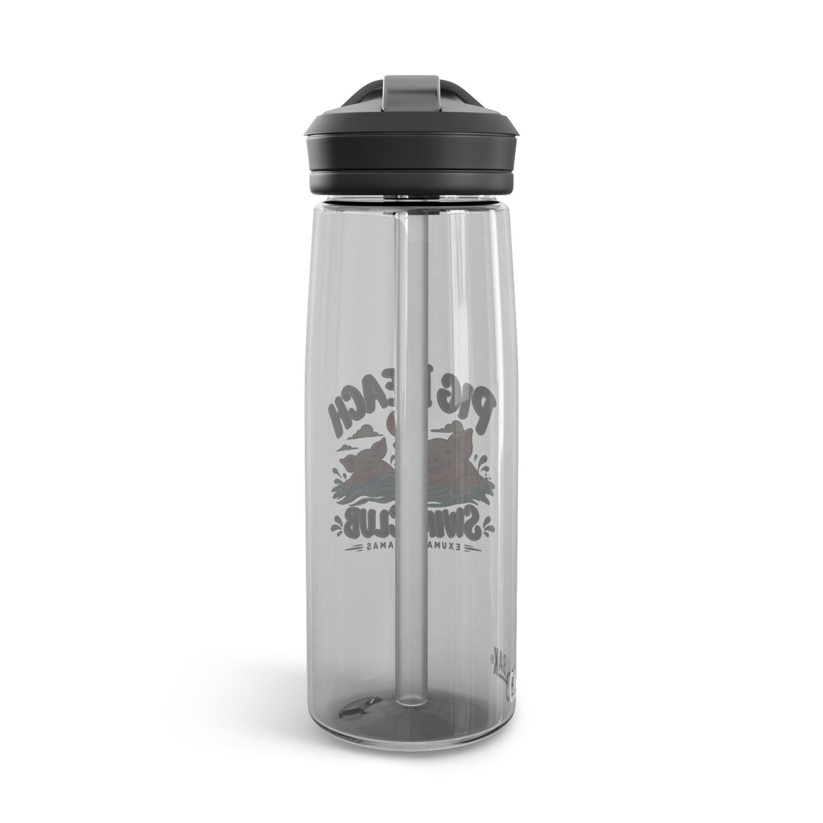 Pig Beach Swim Club Exuma Bahamas CamelBak Eddy 25 oz Water Bottle, supplier product view 3