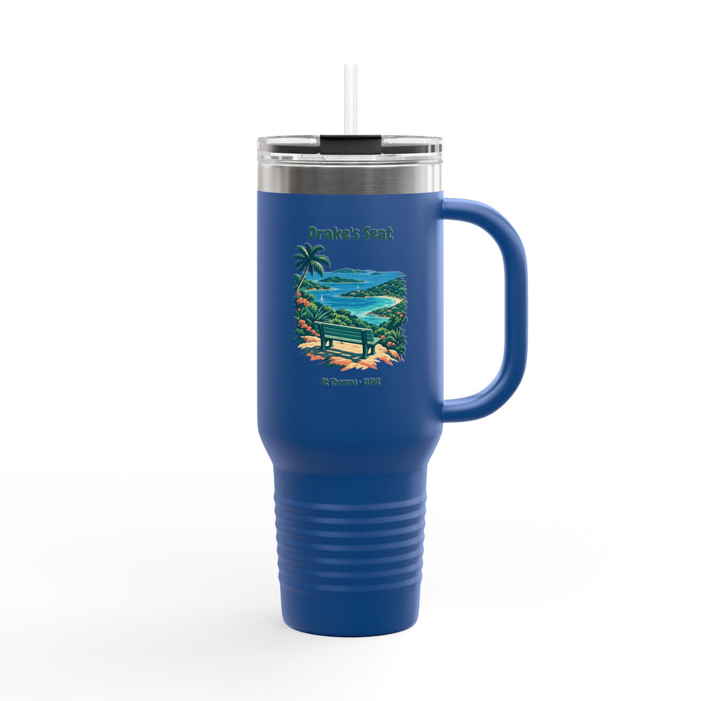 Drake's Seat St. Thomas USVI Polar Camel Insulated Travel Mug 40oz