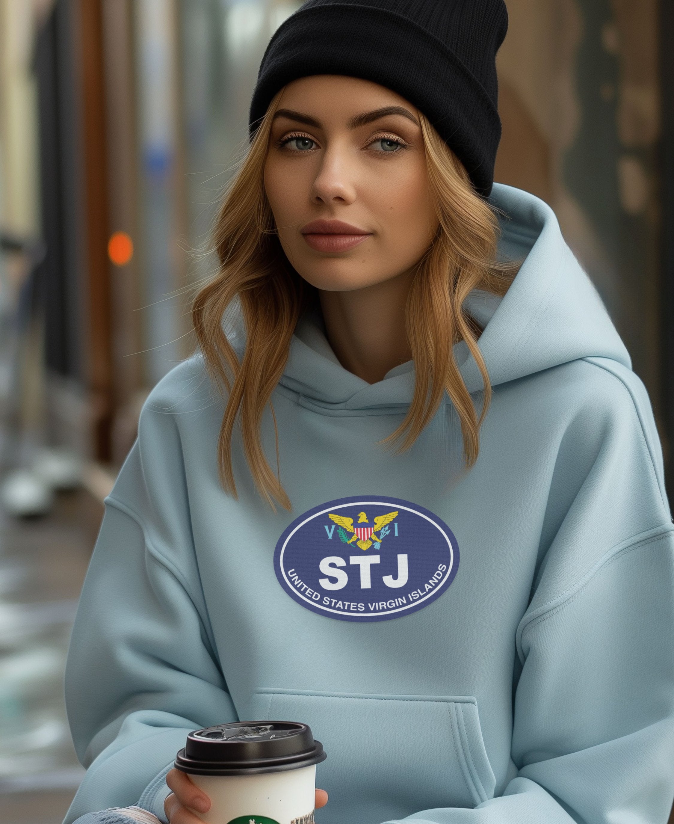 St John Coastal Hikes & Chill Nights Womens Hoodie
