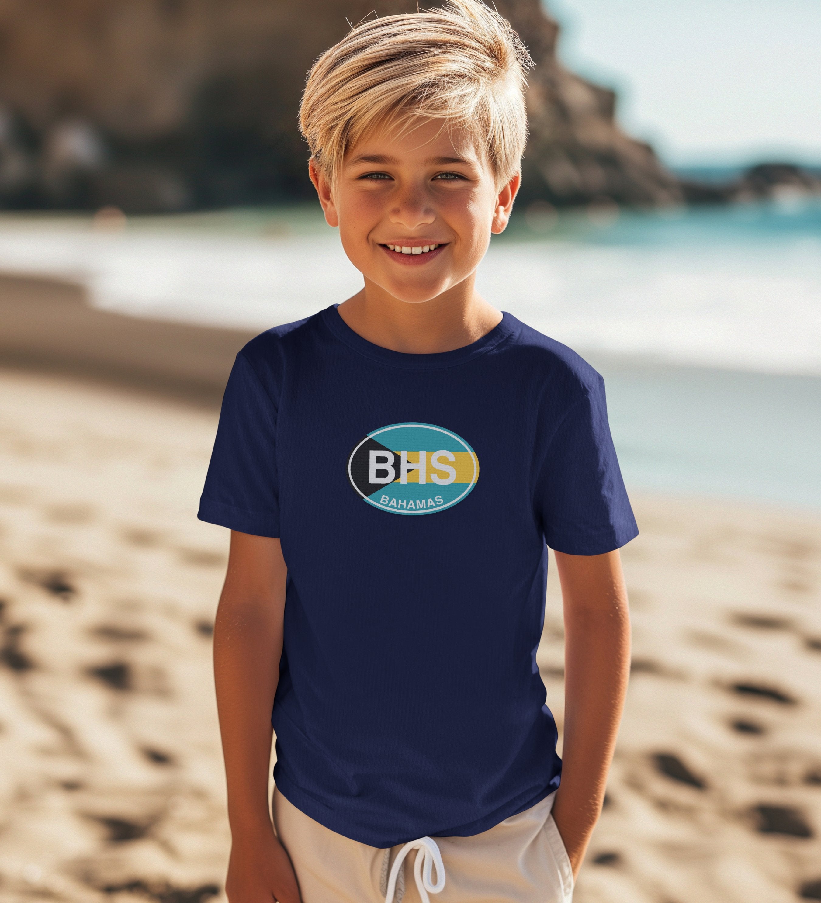 Bahamas gift for swimming with dolphins at Blue Lagoon youth clothing and travel souvenirs