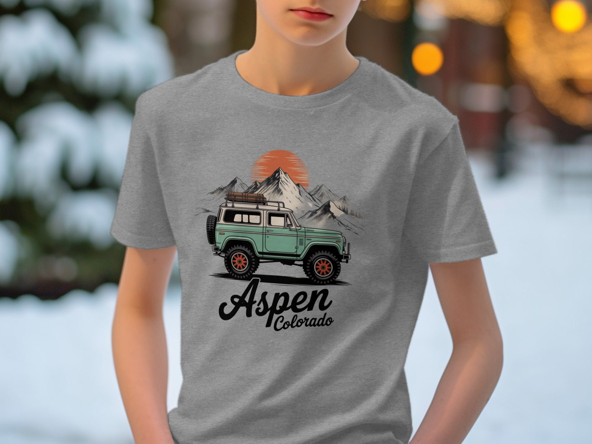 Aspen Colorado Adventure Graphic Tee product