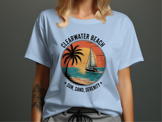 Clearwater Beach Sun Sand Serenity T-shirt product