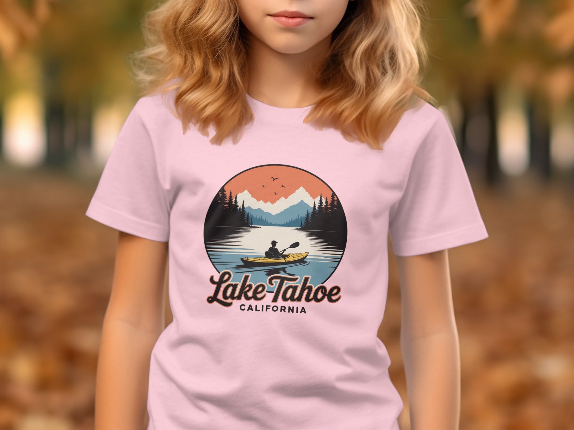 Lake Tahoe California Kayaking Adventure T-shirt