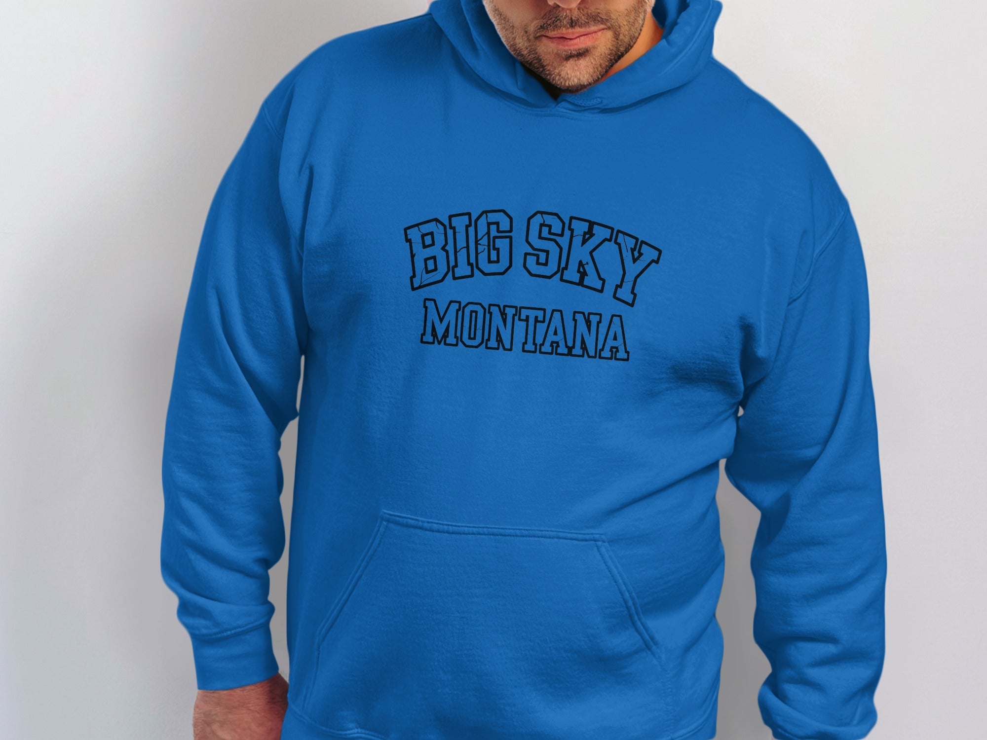 Big Sky Montana graphic printed hoodie product