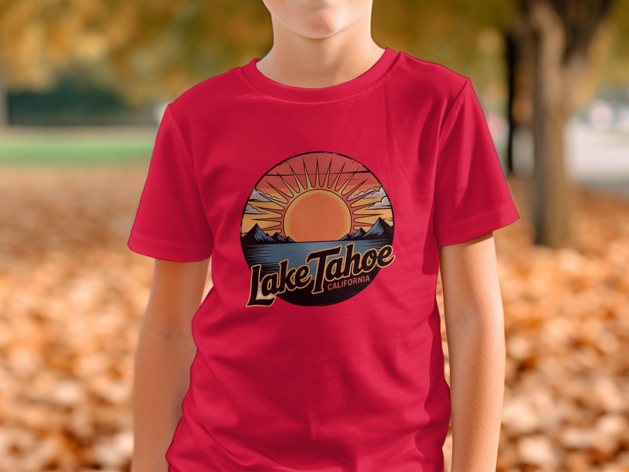 Lake Tahoe California Sunset T-shirt