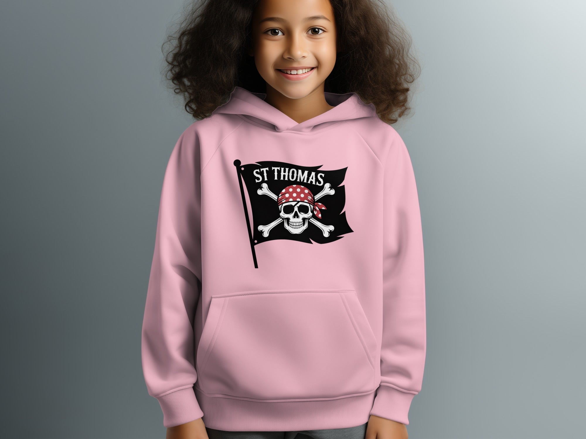 St Thomas Skull and Crossbones Graphic Hoodie product