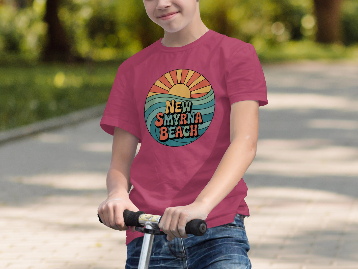 New Smyrna Beach Graphic Design Shirt product type