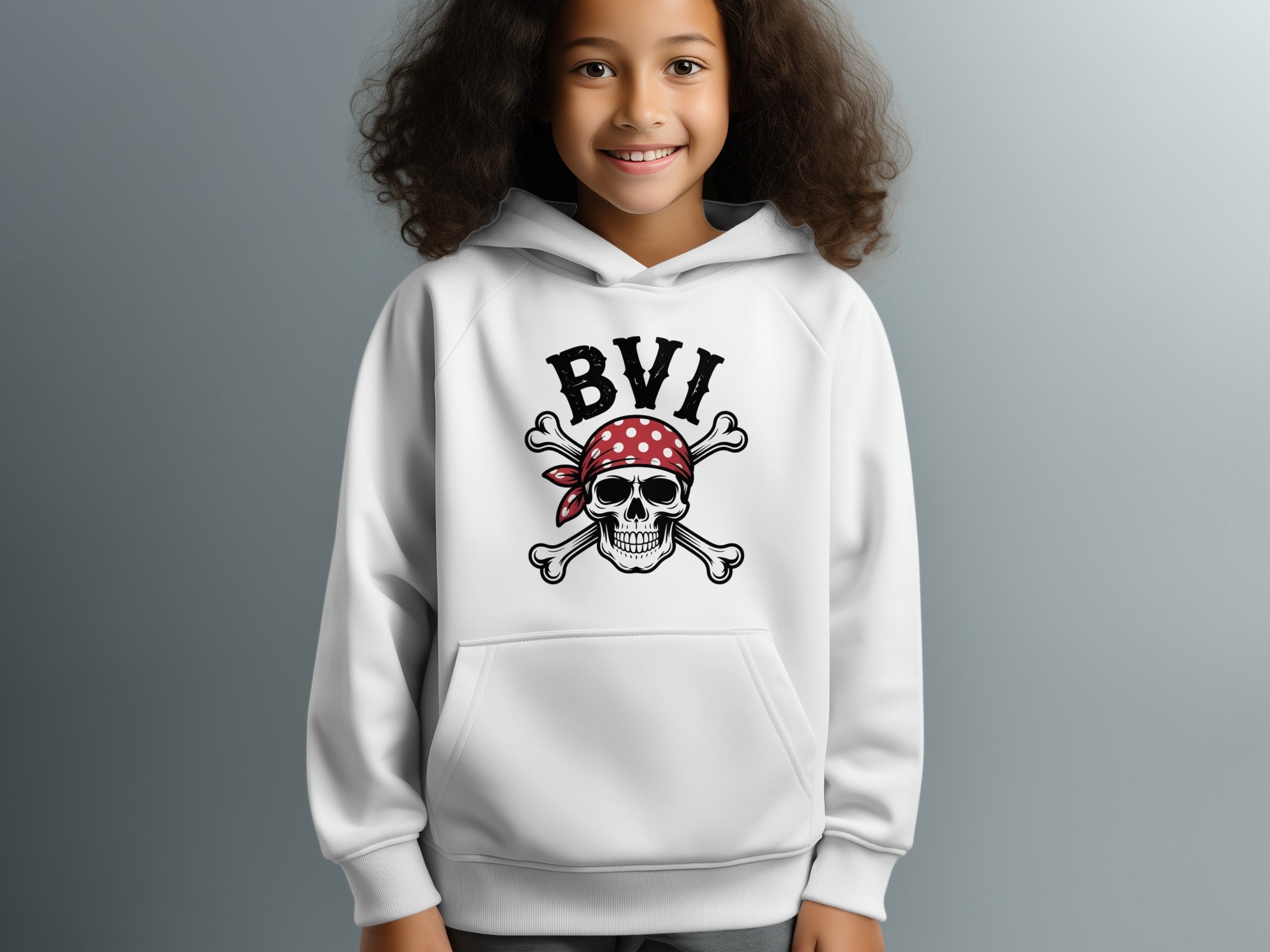 BVI Skull and Crossbones Graphic Hoodie product