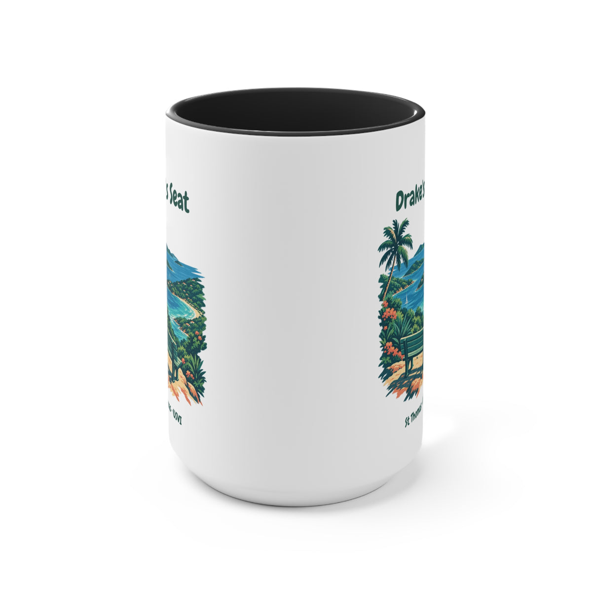 Drake's Seat St. Thomas USVI Accent Coffee Mug