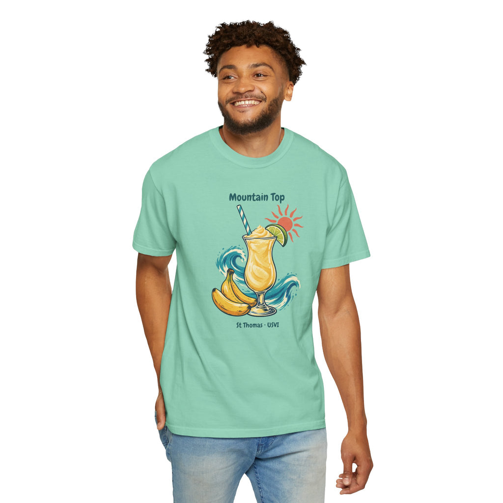 Mountain Top St. Thomas USVI Comfort Colors 1717 T-Shirt