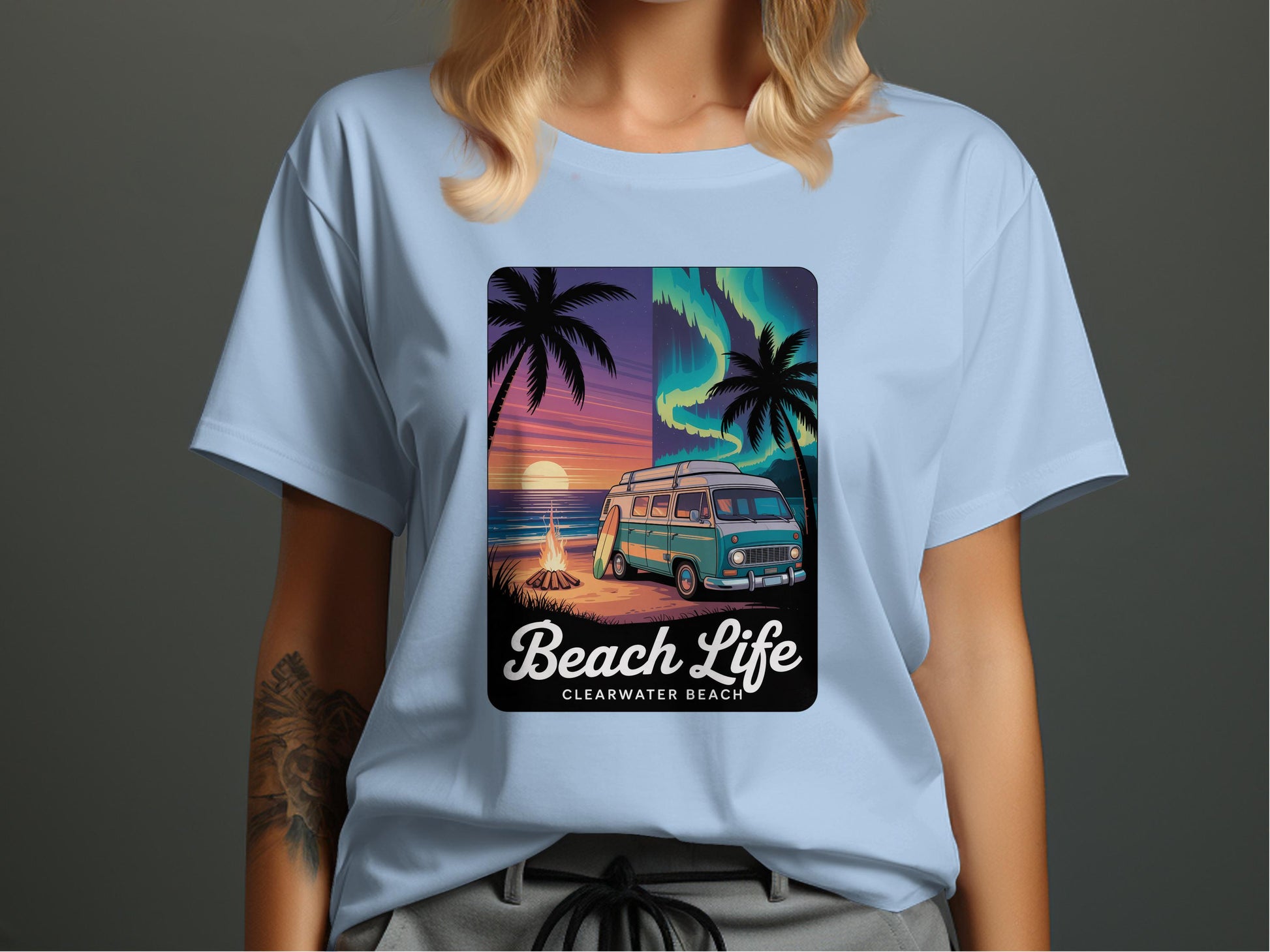 Beach Life Clearwater Beach Graphic Tee product