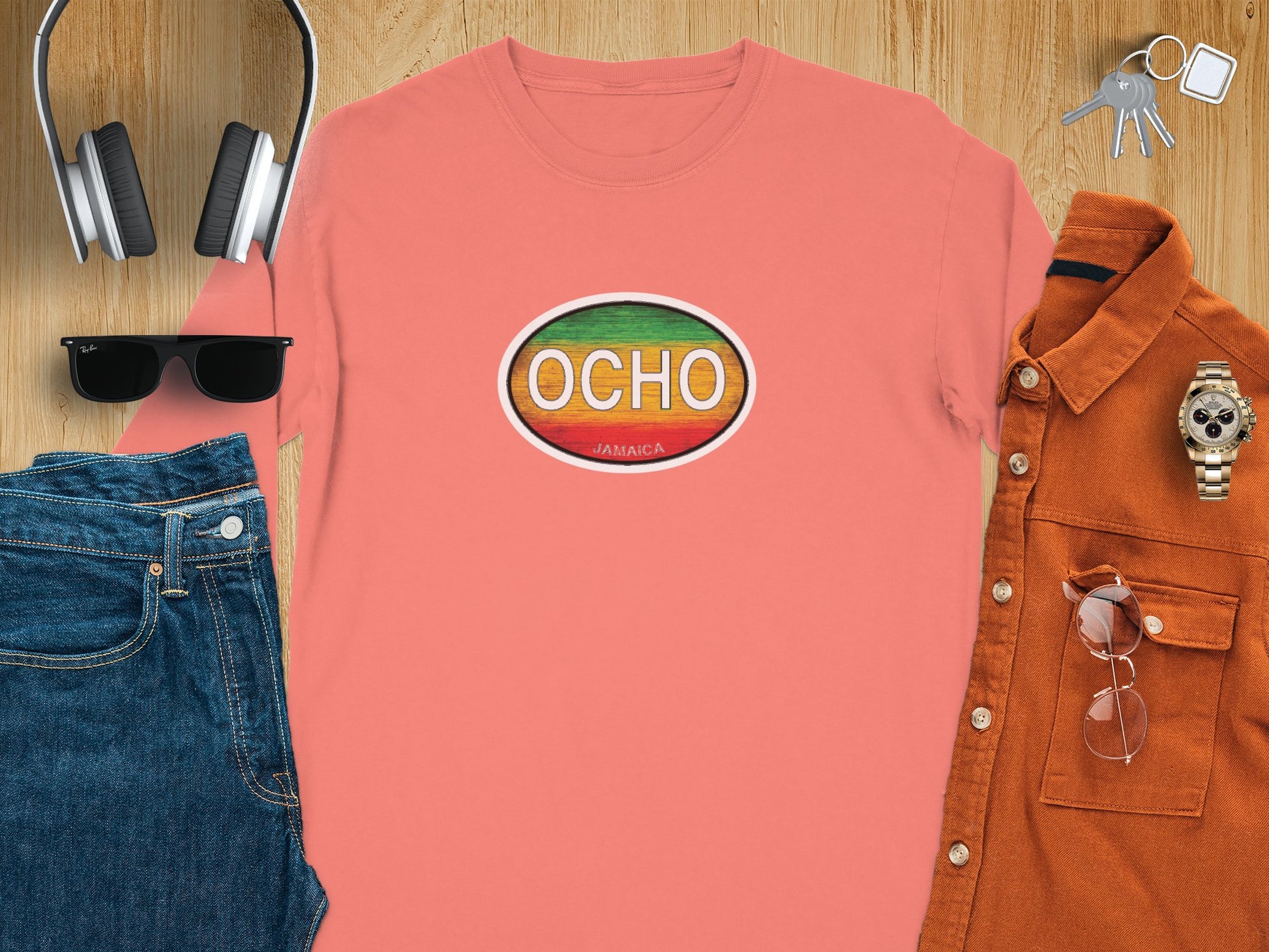 Ocho Rios Jazz Festival, Rebel Salute, Ocho Rios Seafood Festival men’s Long Sleeve T-Shirt tee