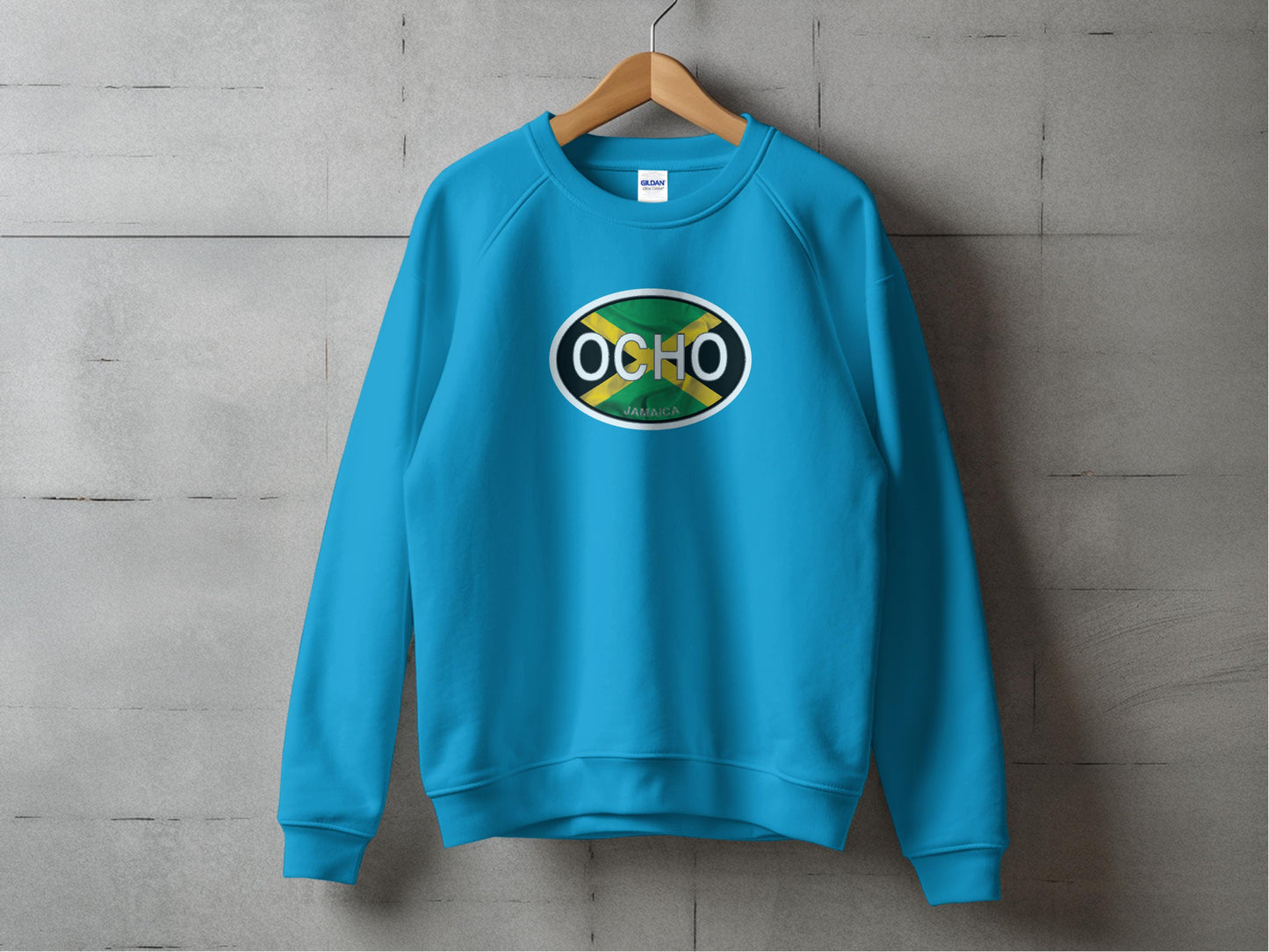 Ocho Rios Womens Sweatshirt Carolina Blue