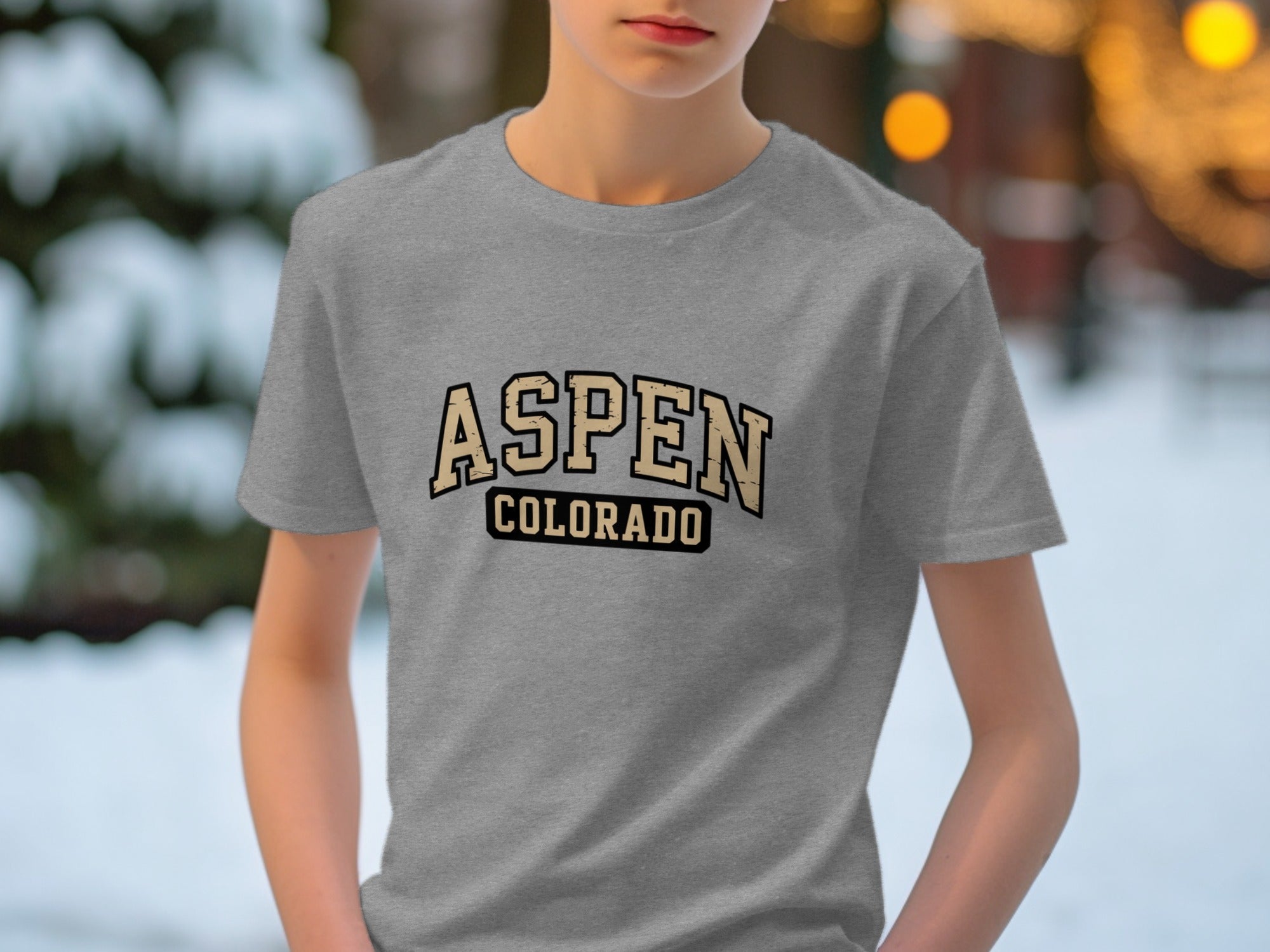 Aspen Colorado Graphic Tees Great for Outdoor Enthusiasts