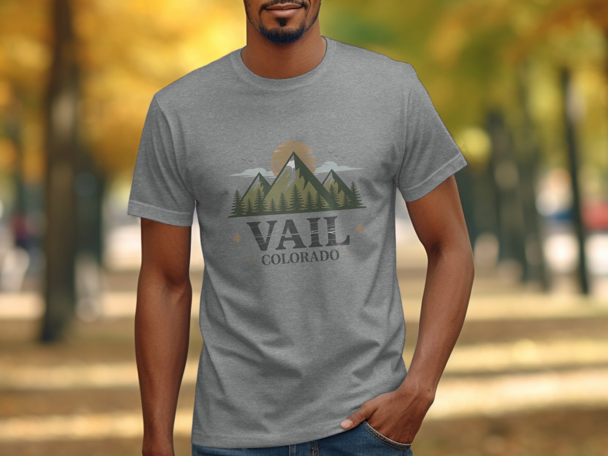 Vail Colorado Mountains Graphic T-Shirt product type