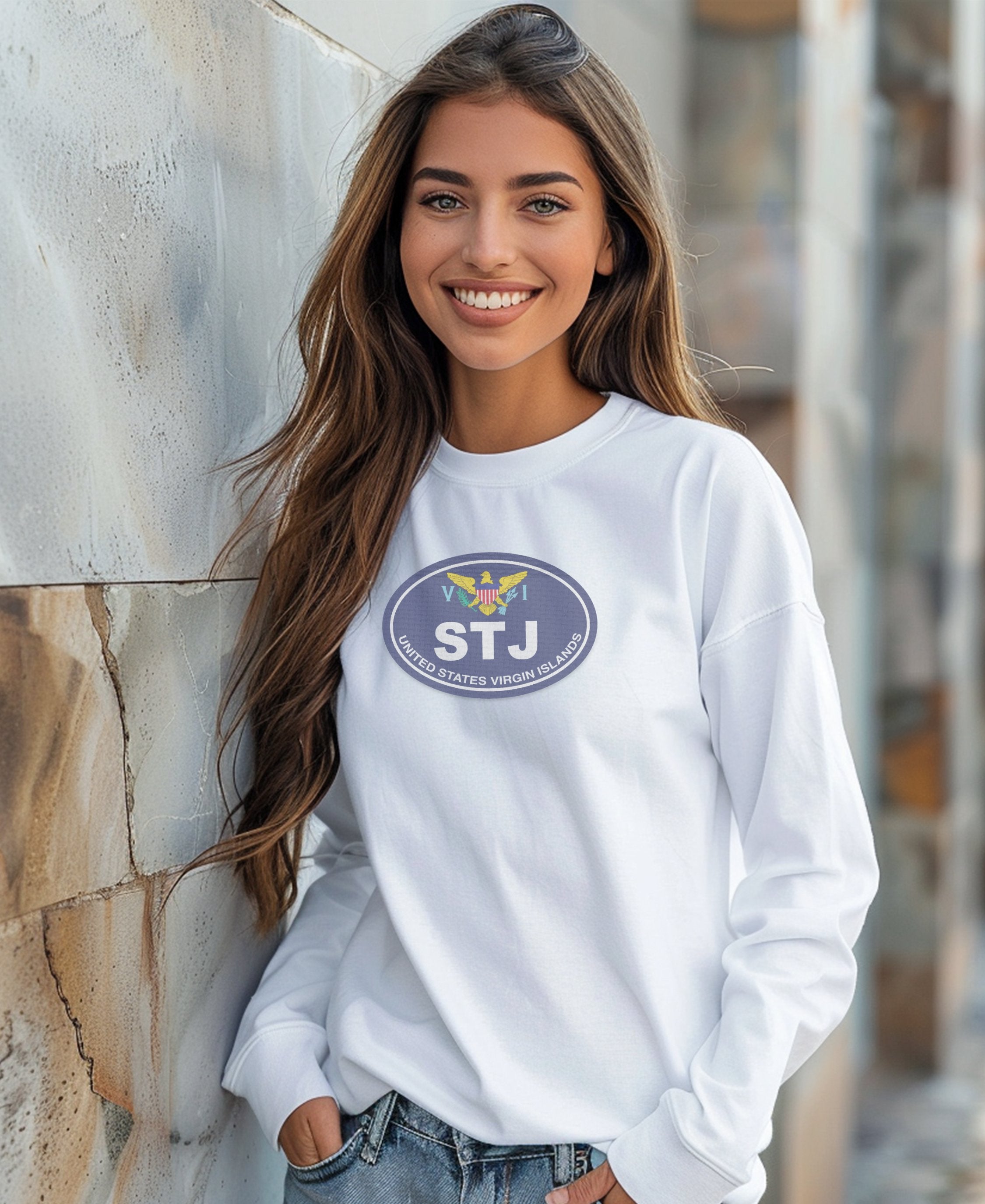 St John Eco Views & Carnival Fun Womens Long Sleeve T-Shirt
