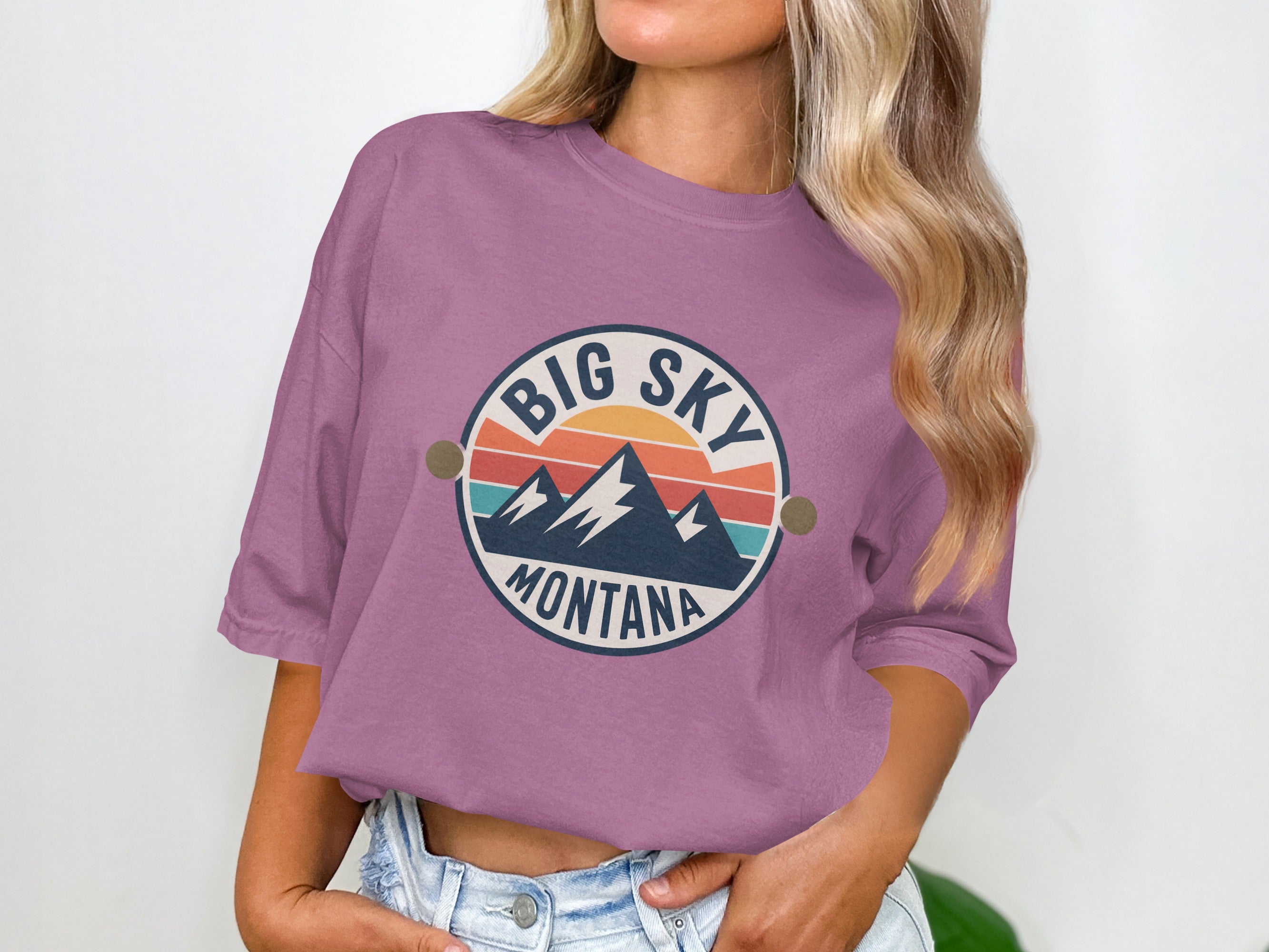 Big Sky Montana Graphic Tee Casual Wear Product