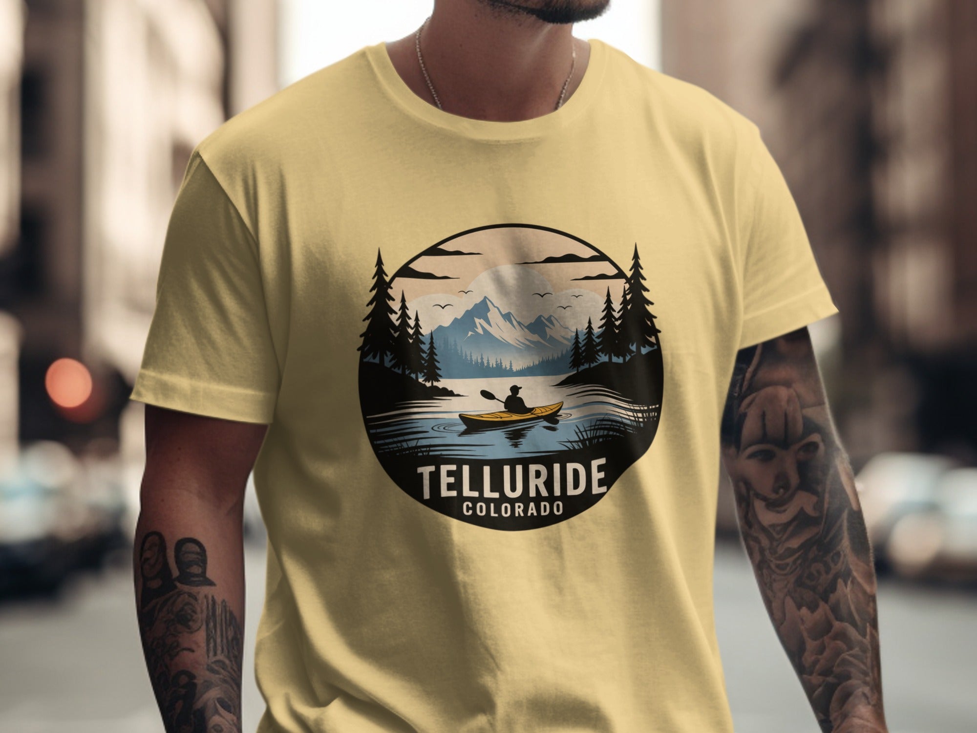 Telluride Colorado Graphic Print T-shirt