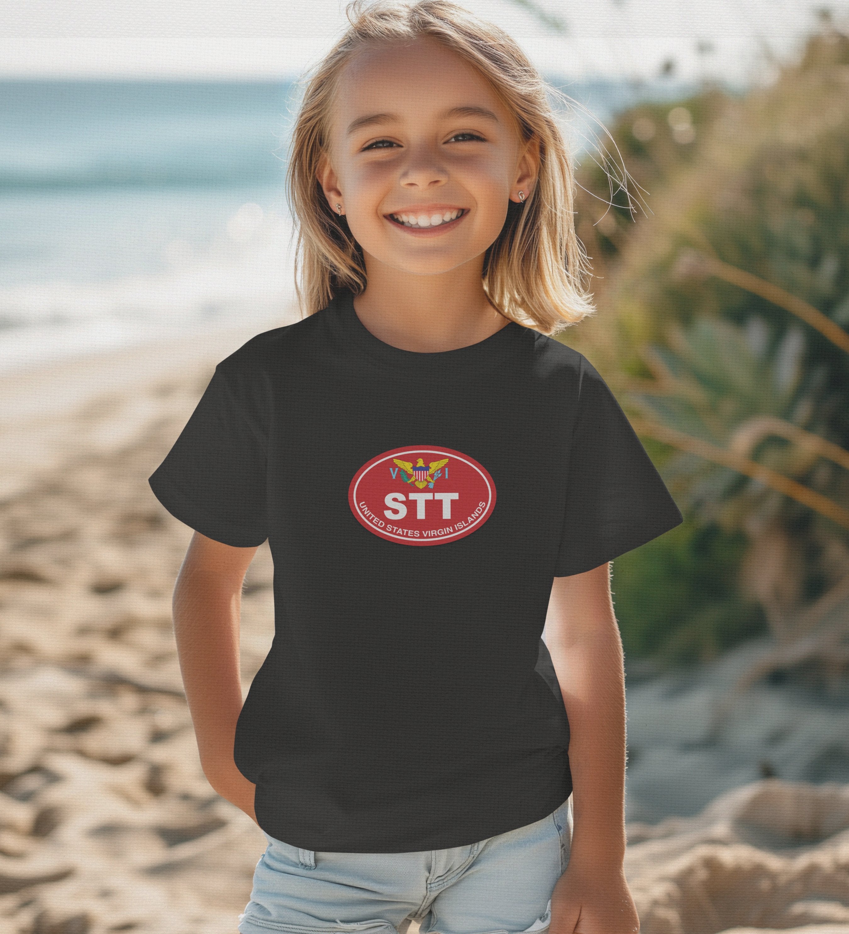 St Thomas gift for exploring pirate legends at Blackbeard Castle youth clothing and travel souvenirs