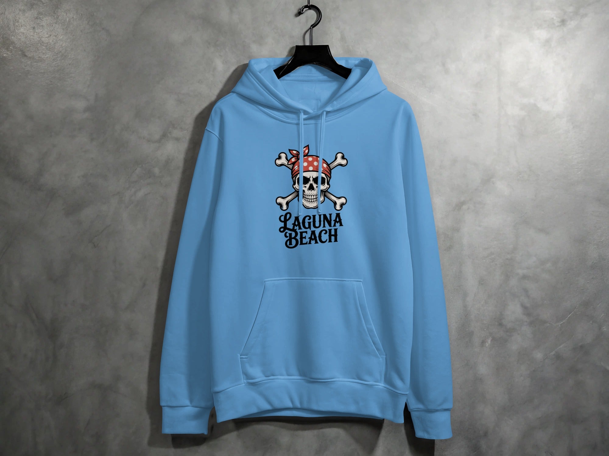Laguna Beach Skull and Crossbones Hoodie product