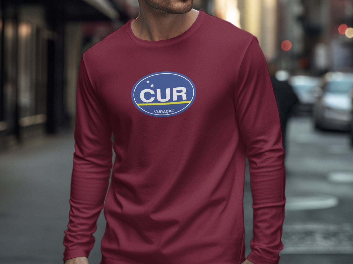 Curacao North Sea Jazz Festival, Curacao Carnival, Dive Festival Mens Long Sleeve T-Shirt tee