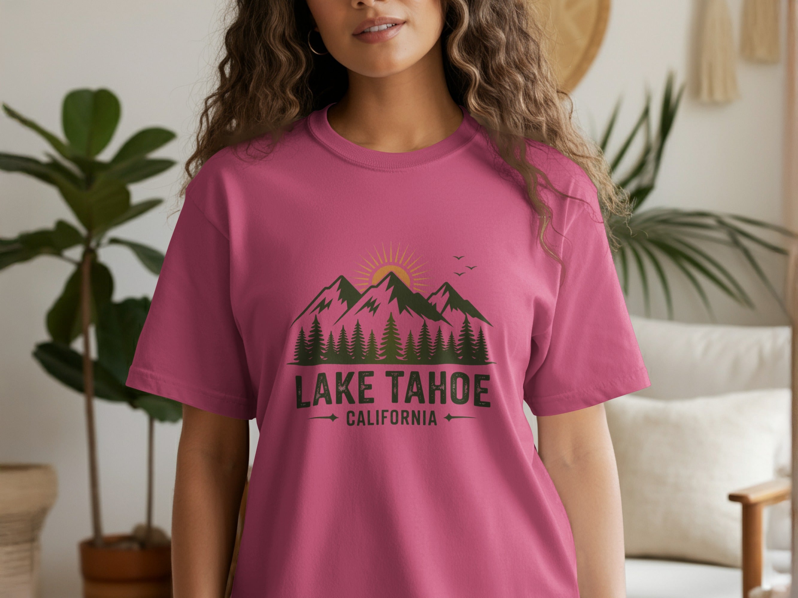 Lake Tahoe California Mountains Graphic T-Shirt product