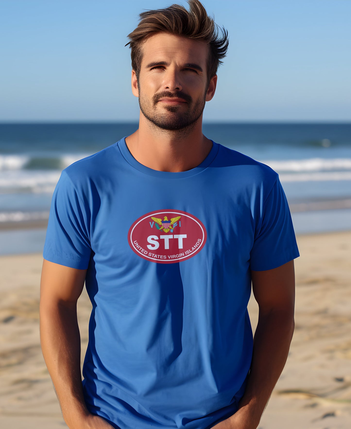 United States Virgin Islands STT design t-shirt product