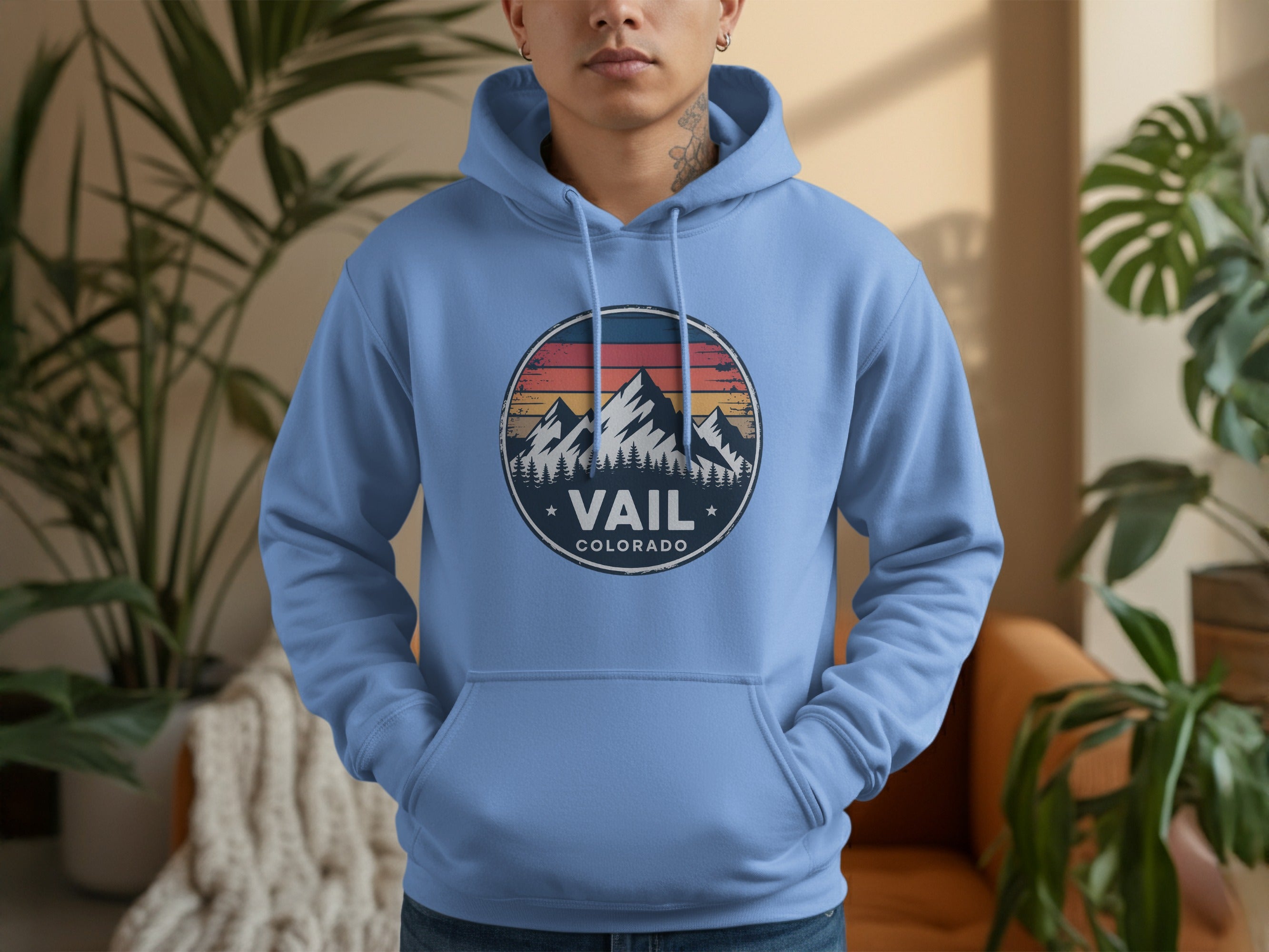 Vail Colorado Scenic Mountain Adventure Hoodie product