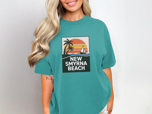 New Smyrna Beach Graphic T-Shirt Coastal Apparel product type