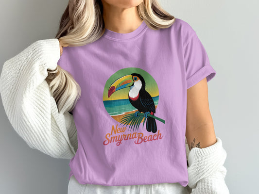 New Smyrna Beach Toucan Graphic Tee product