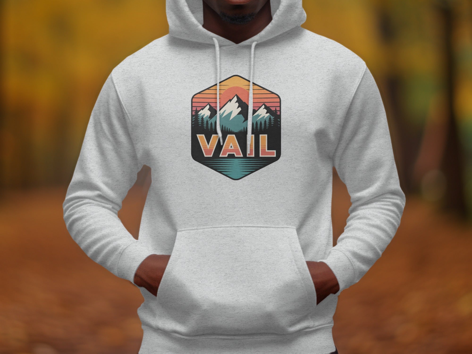 Vail Mountain Sunset Graphic Hoodie product