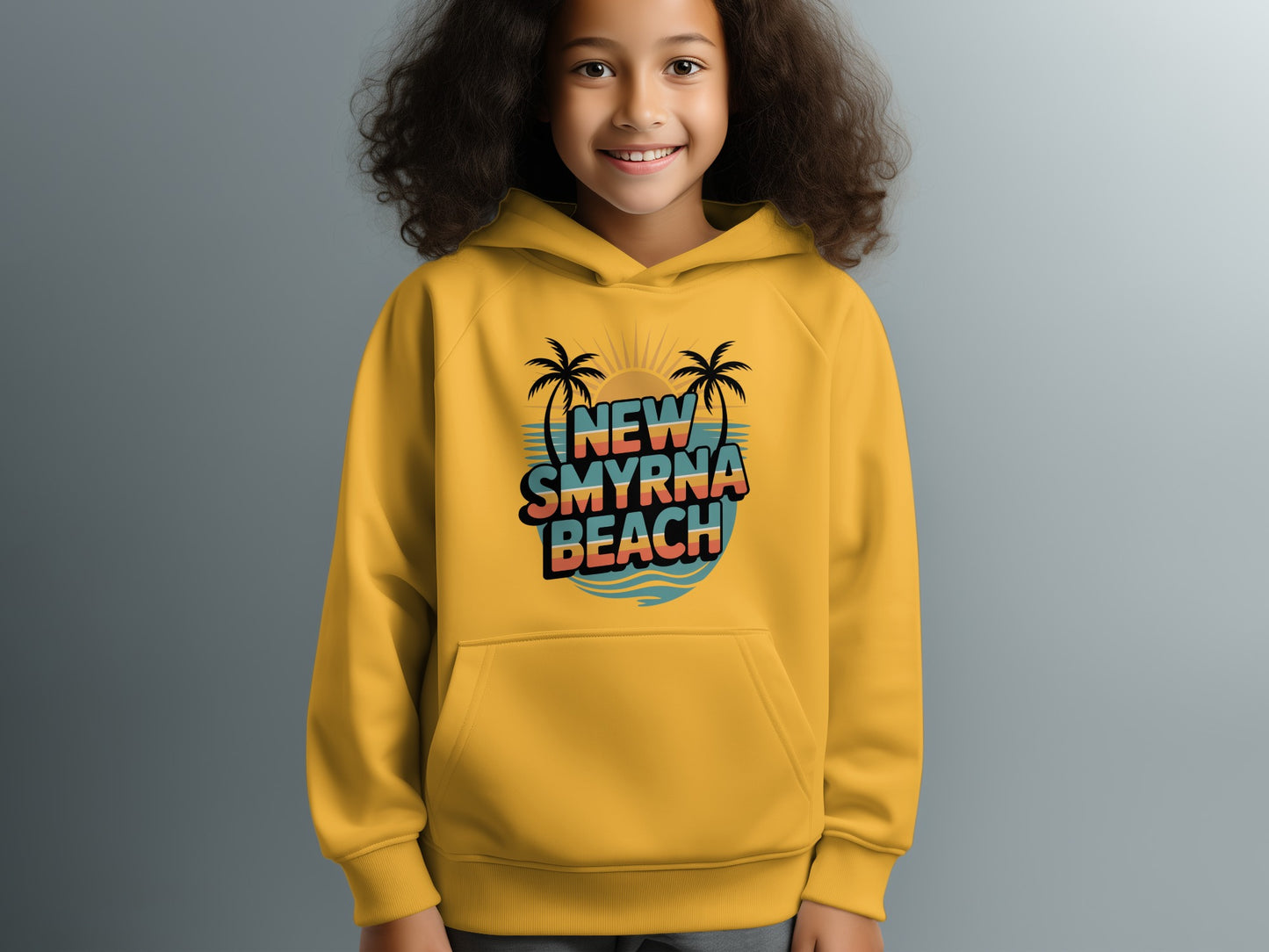 New Smyrna Beach Graphic Hoodie Comfortable Casual product