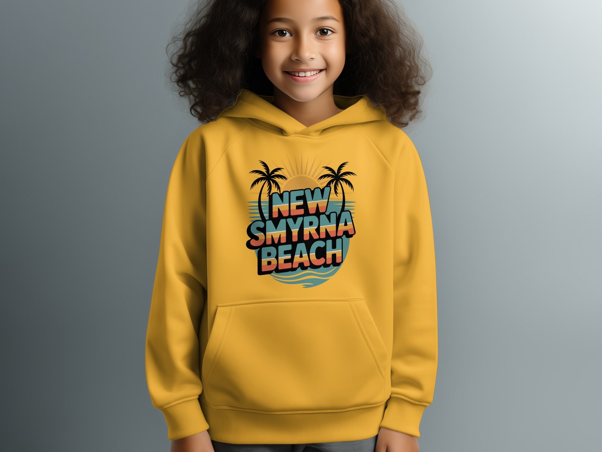 New Smyrna Beach Graphic Hoodie Comfortable Casual product