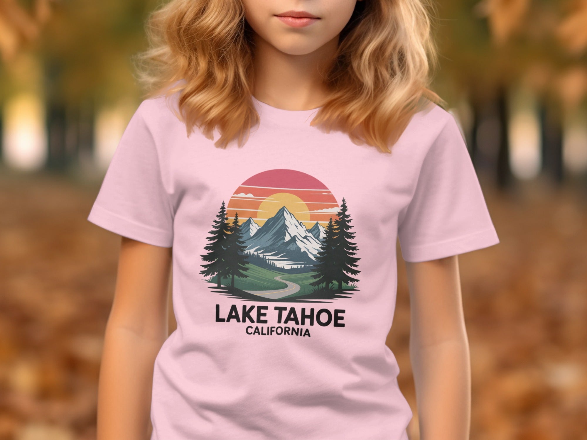 Lake Tahoe California Graphic Tee Shirt