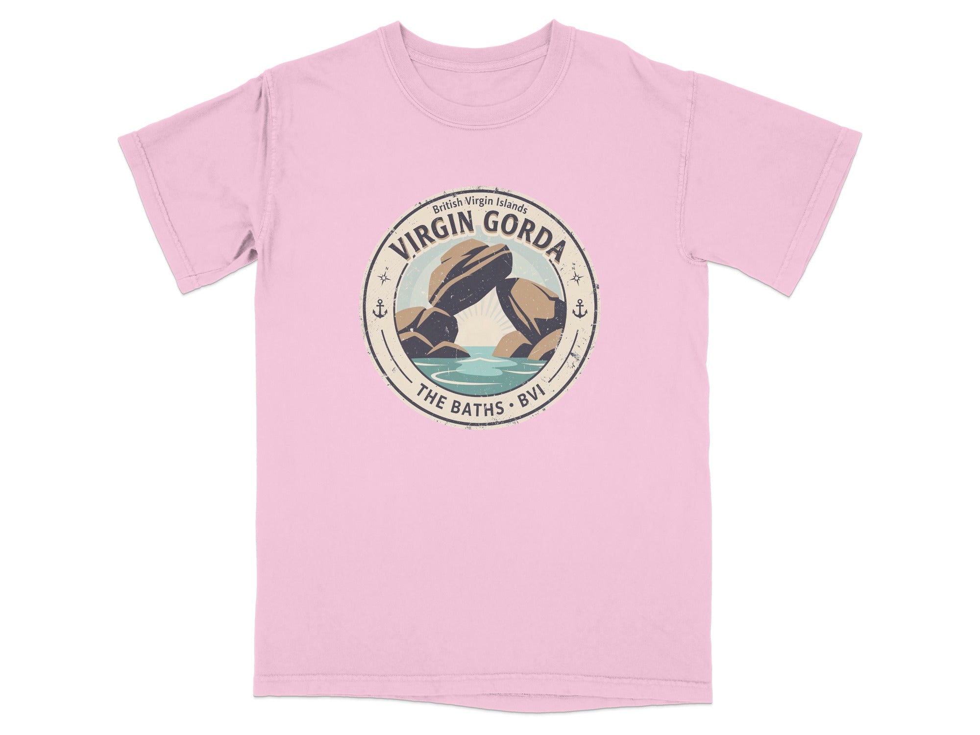 Virgin Gorda The Baths BVI Graphic T-Shirt
