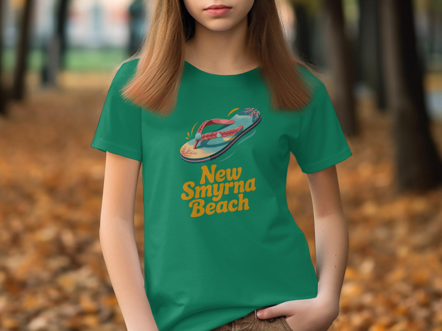 New Smyrna Beach Graphic Tee Shirt product type