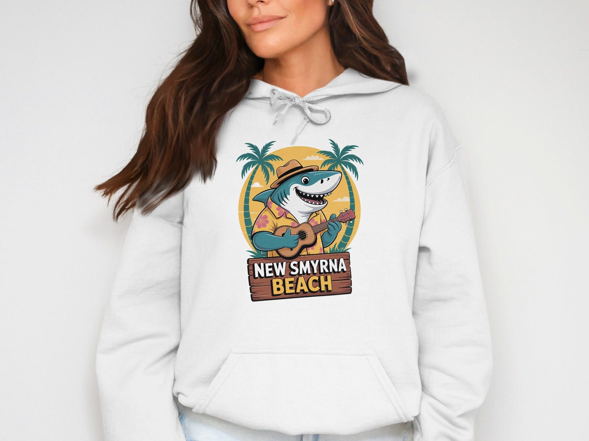 New Smyrna Beach Hooded Sweatshirt Chill Vibes product