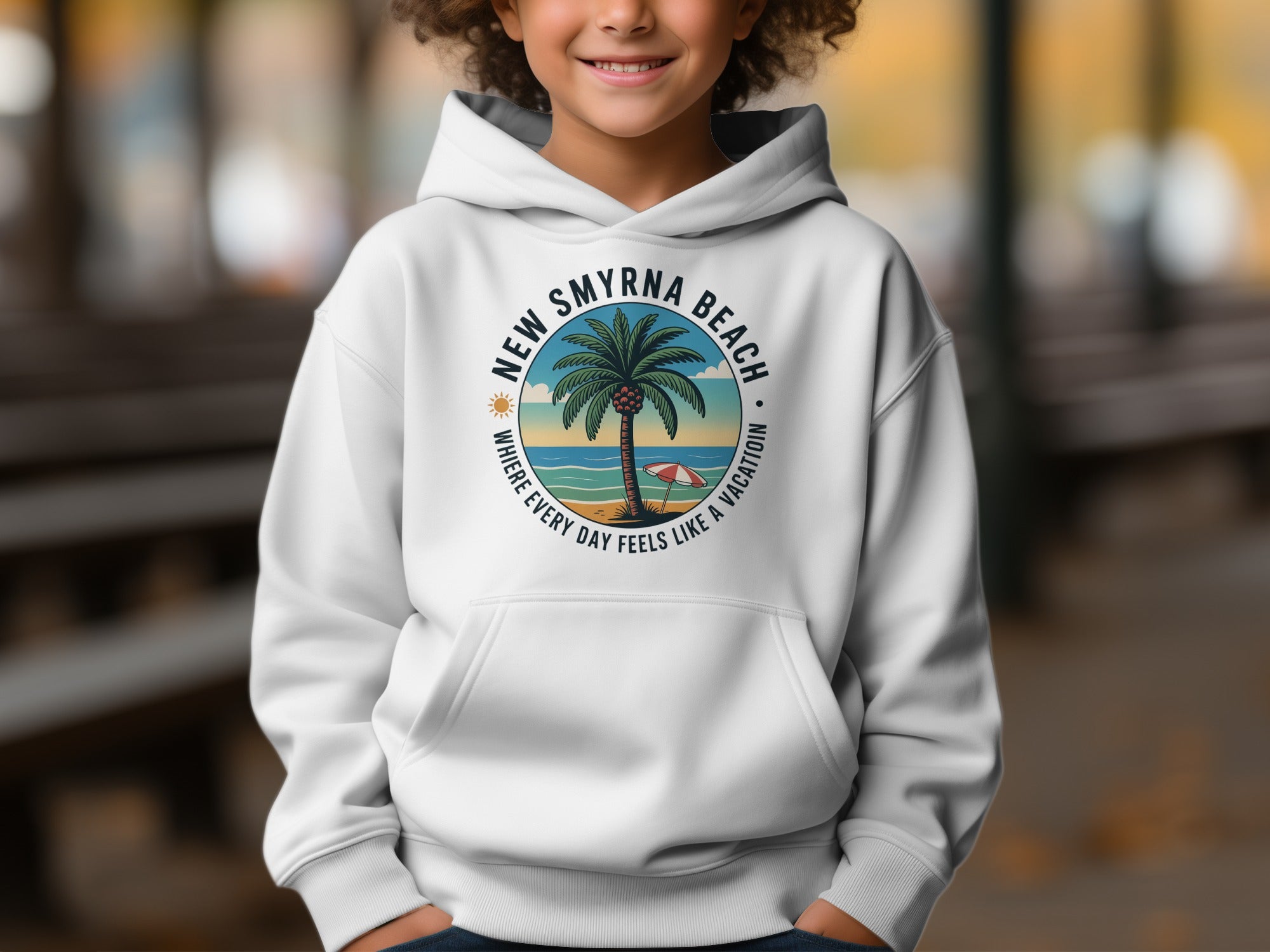 New Smyrna Beach Vacation Hoodie product type