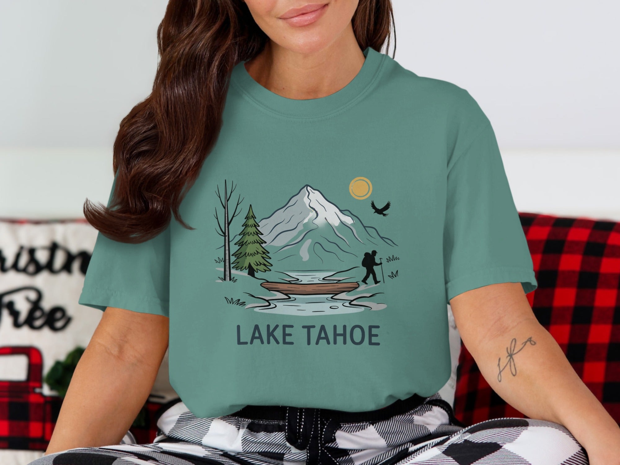 Lake Tahoe Scenic Mountain Tee shirt product