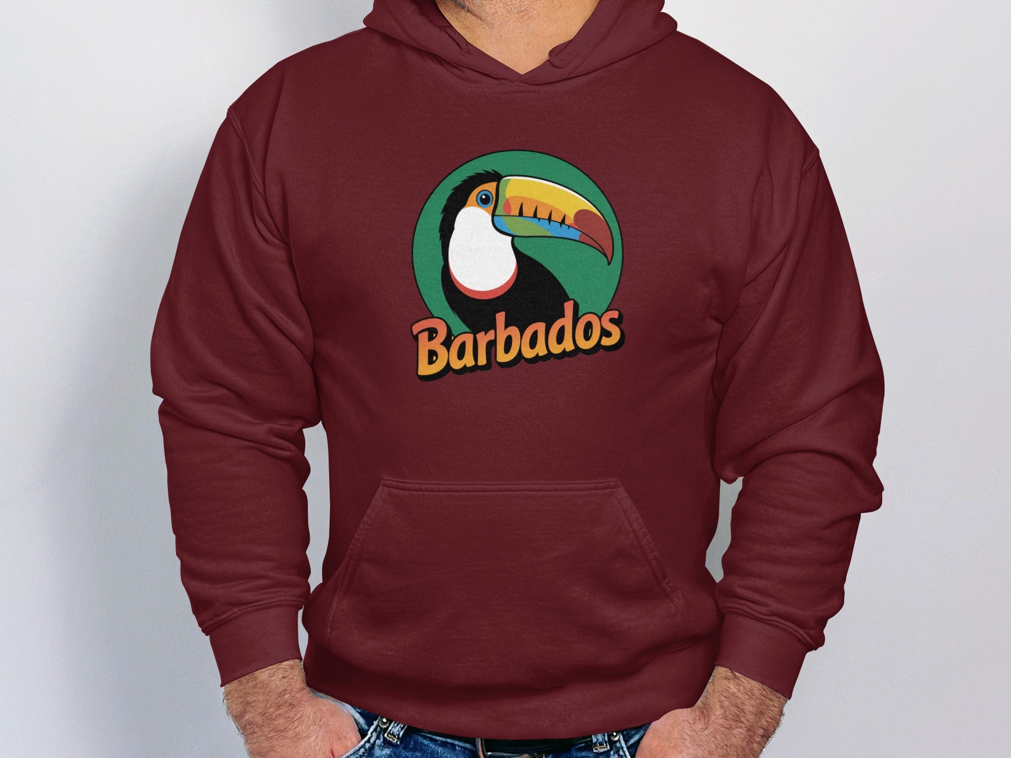Vintage Barbados Toucan Graphic Hoodie product