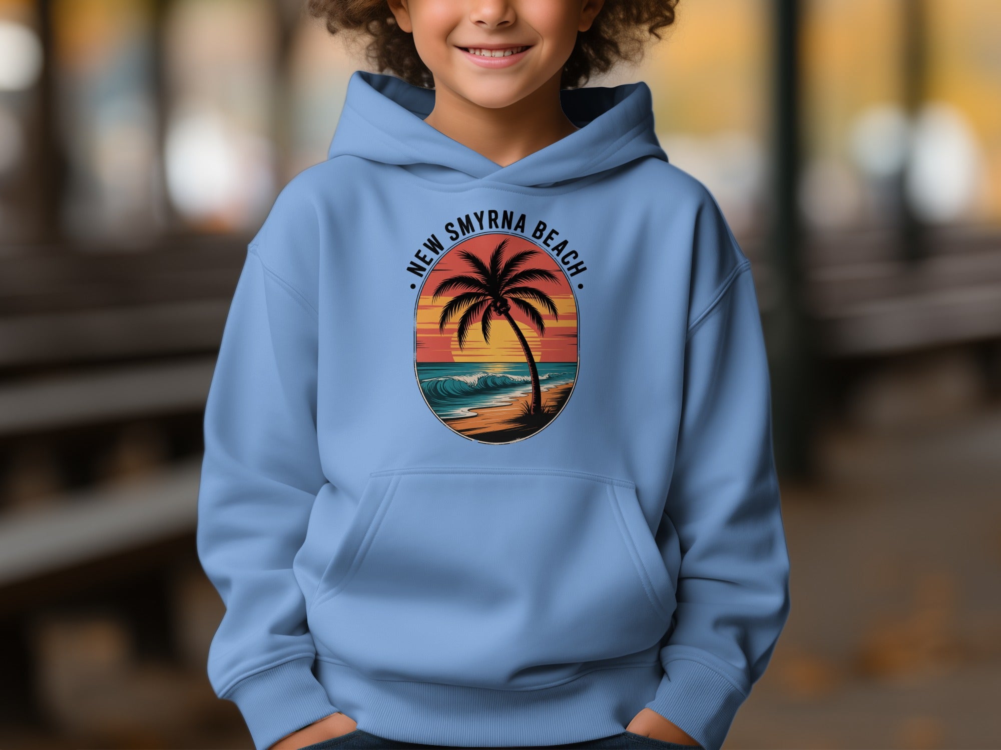 New Smyrna Beach Graphic Hoodie Stylish product type