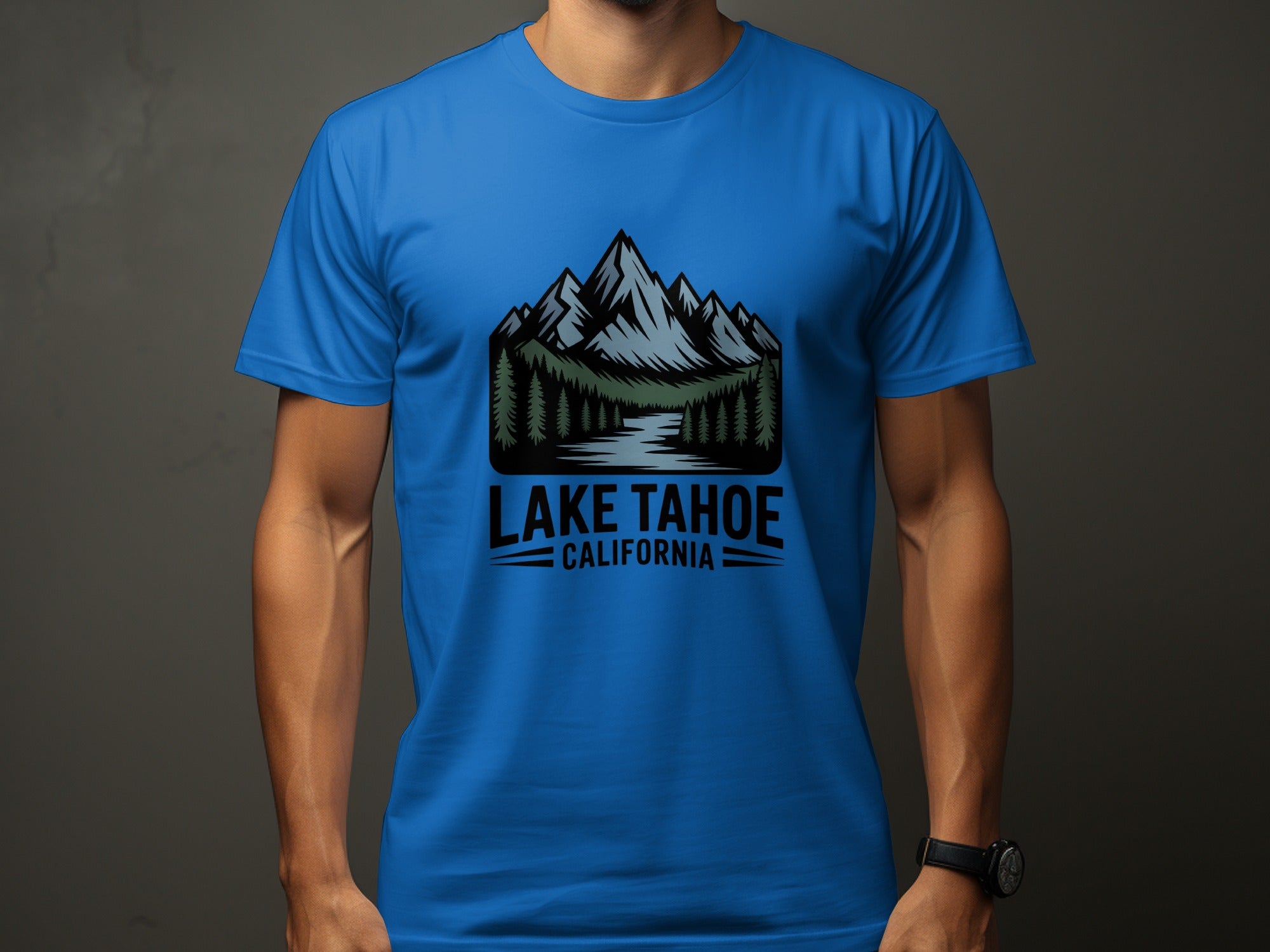 Lake Tahoe California Graphic Printed T-Shirt product