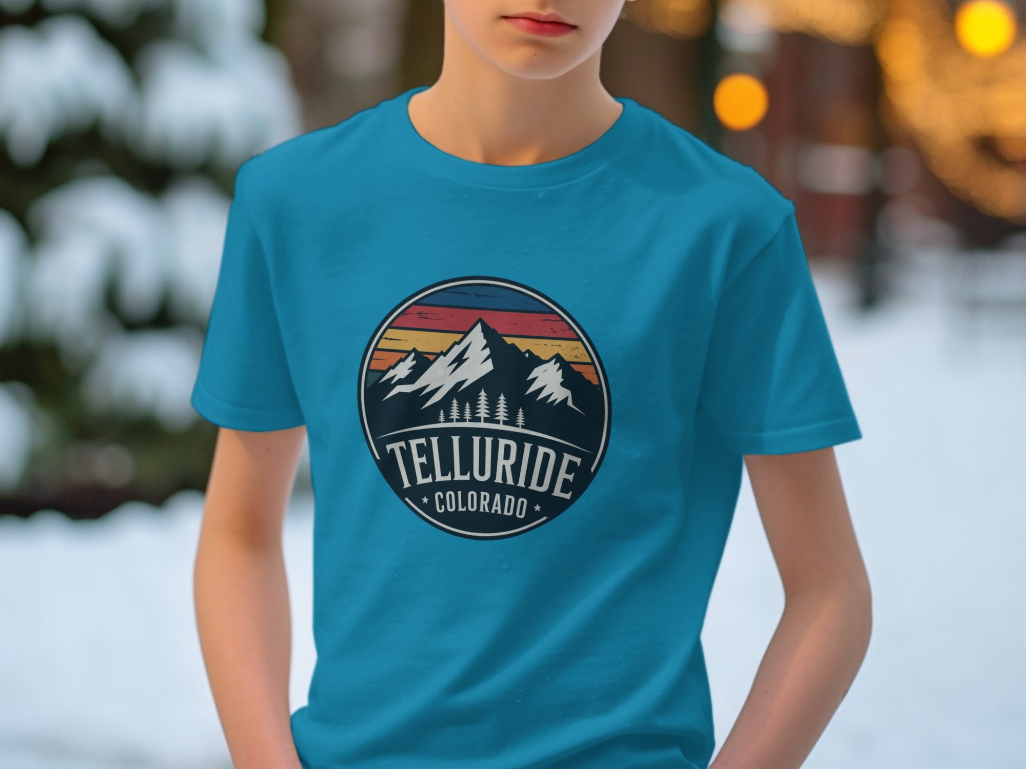 Telluride Colorado Mountain Design Shirt product