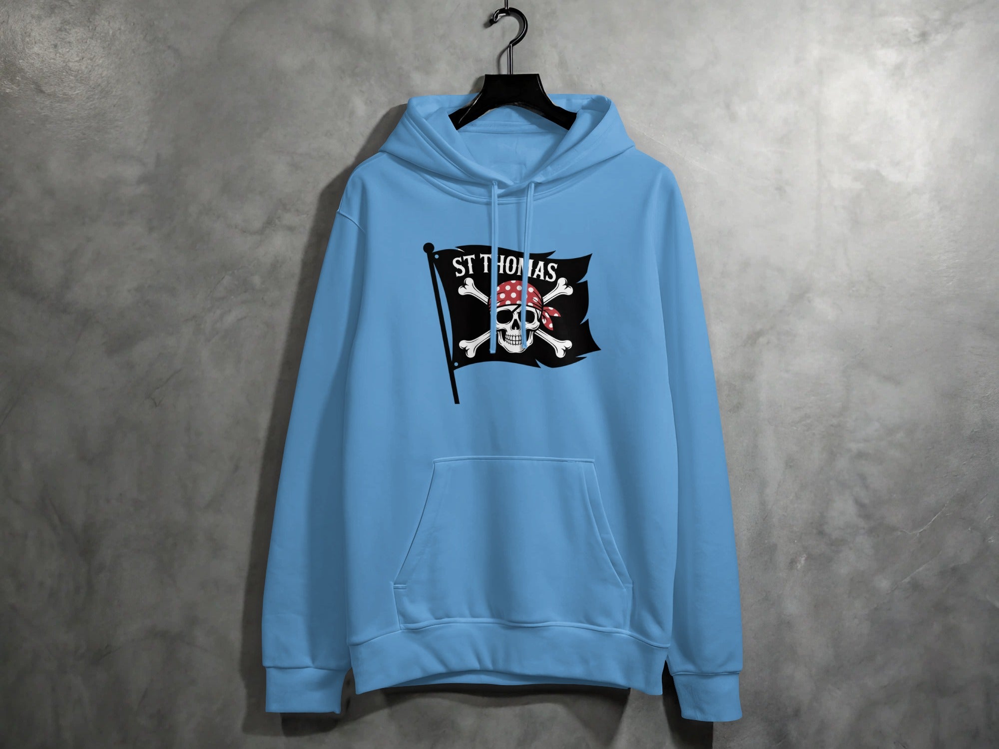 St Thomas Pirate Flag Graphic Hoodie product