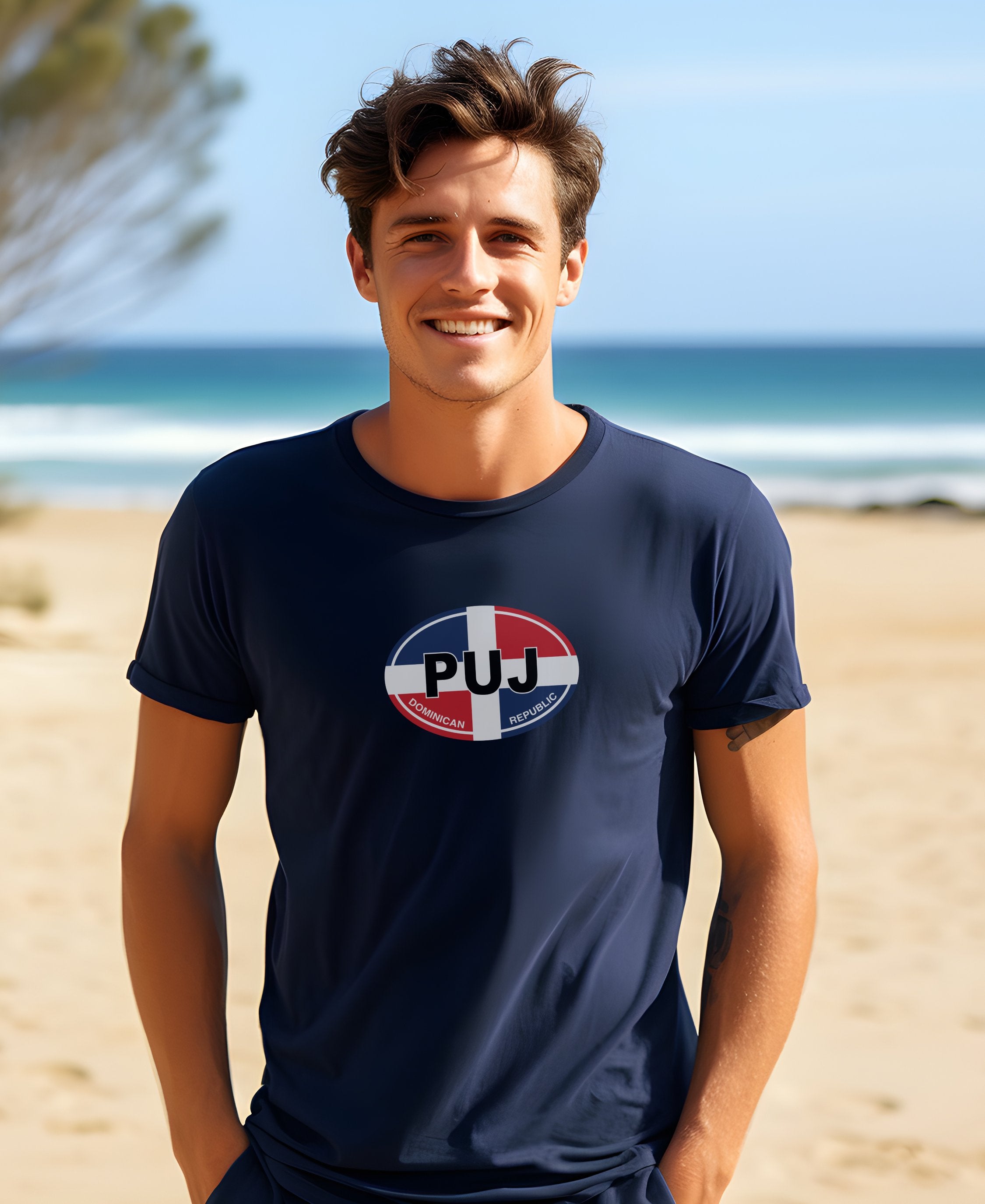 Punta Cana Mens T-Shirt – Laid-Back Gear for Punta Cana Carnival Parade