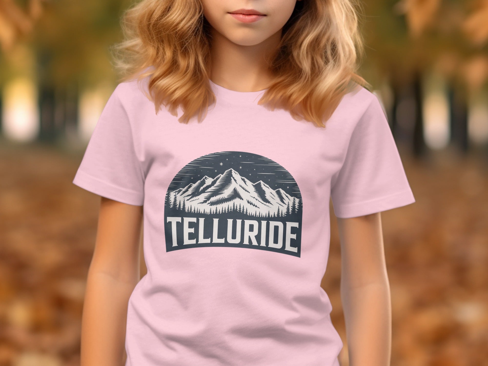 Telluride Mountain Graphic T-Shirt for Nature Lovers