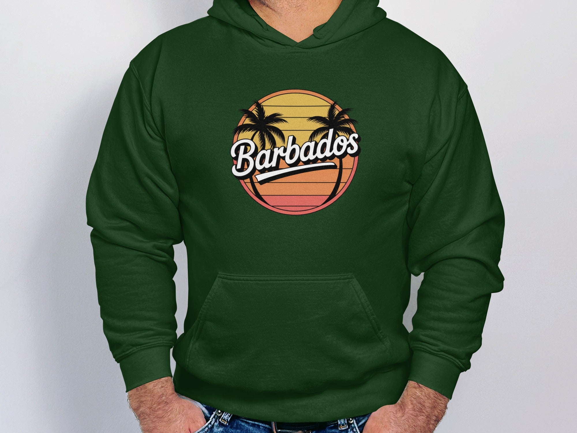 Barbados Sunset Graphic Hoodie product type