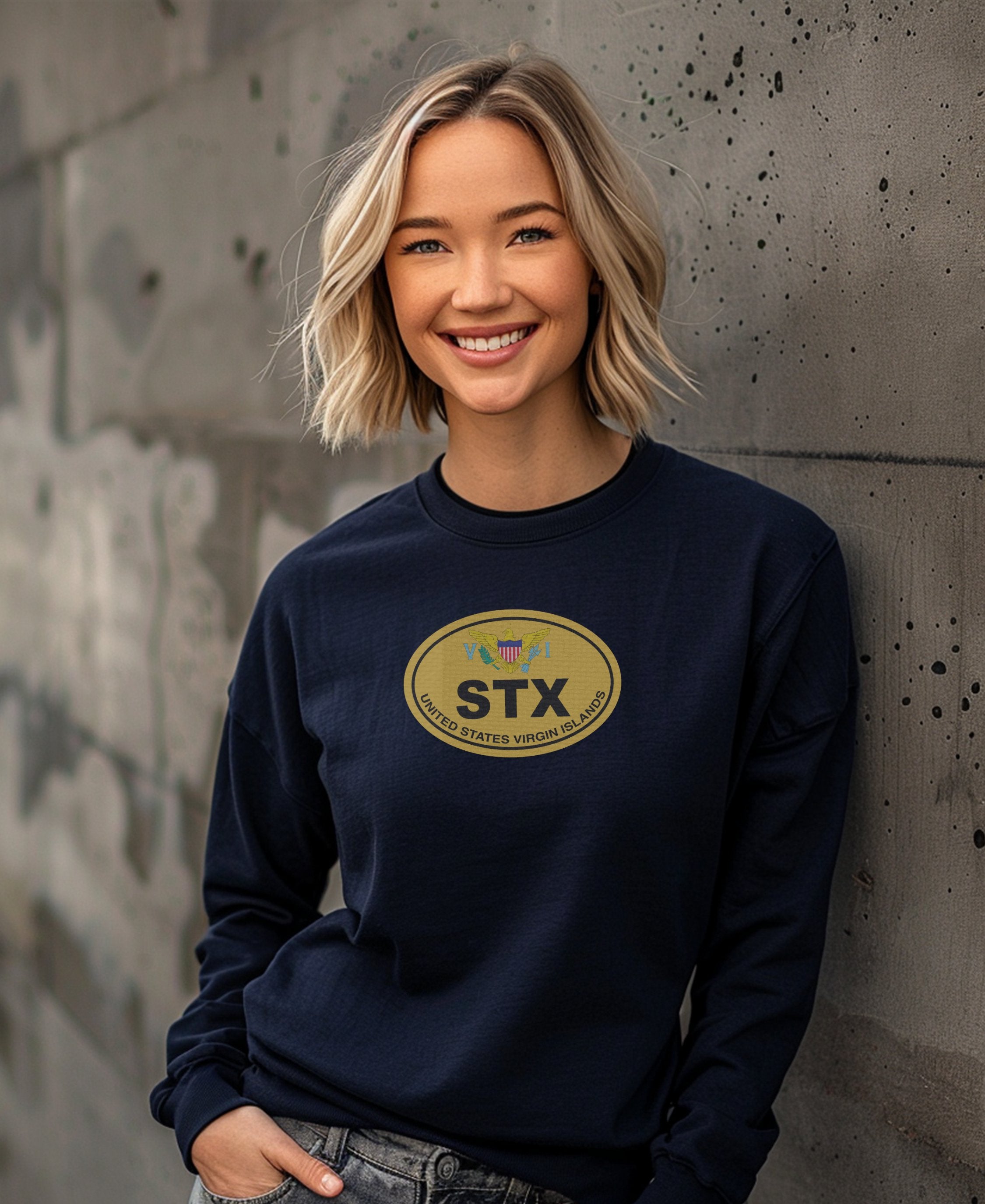 St Croix Coral Reefs & Market Days Womens Long Sleeve T-Shirt
